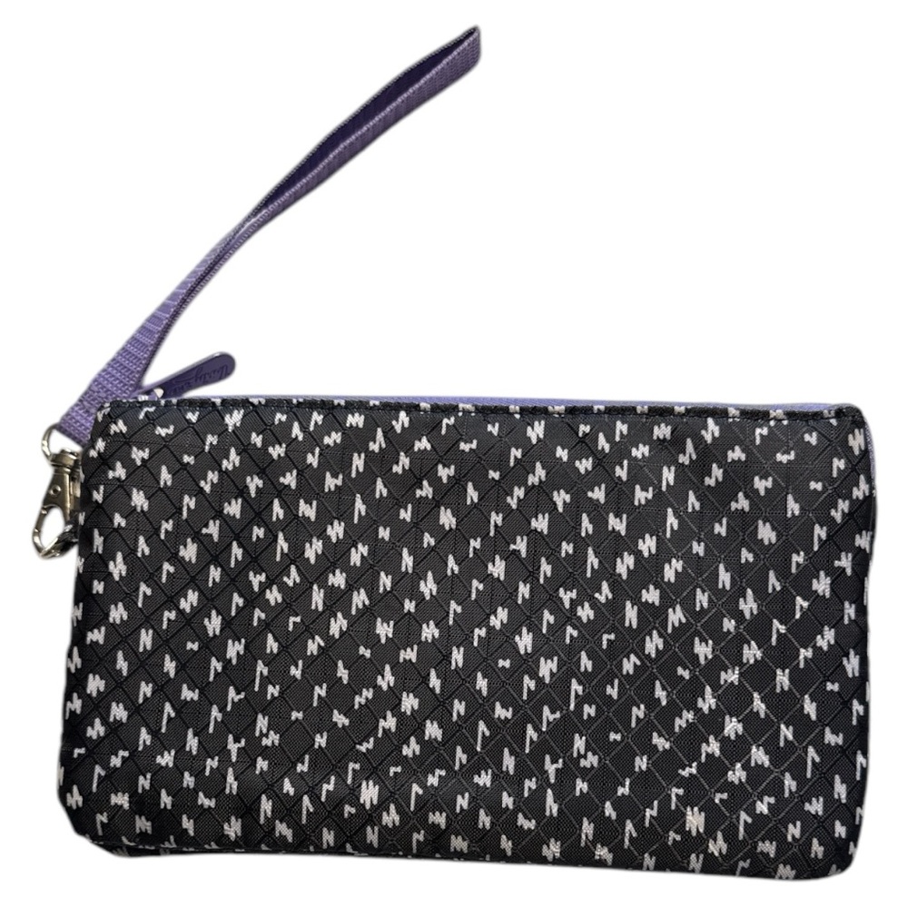 Thirty-One Easy Going Wristlet Wallet Lil Scribble With Strap